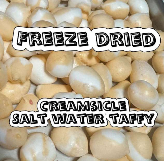 Freeze Dried Creamsicle Salt Water Taffy