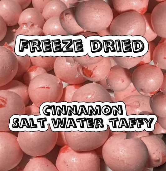 Freeze Dried Cinnamon Salt Water Taffy